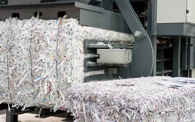 AfterPrint's office paper shredders